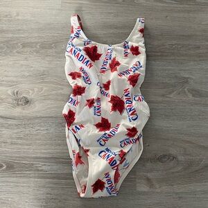 Vintage Molson Canadian One Piece Bikini